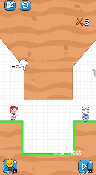 画线切割上厕所下载_休闲益智_第4张_沃德下载站 画线切割上厕所下载_https://www.wordpress6.com_休闲益智_第4张