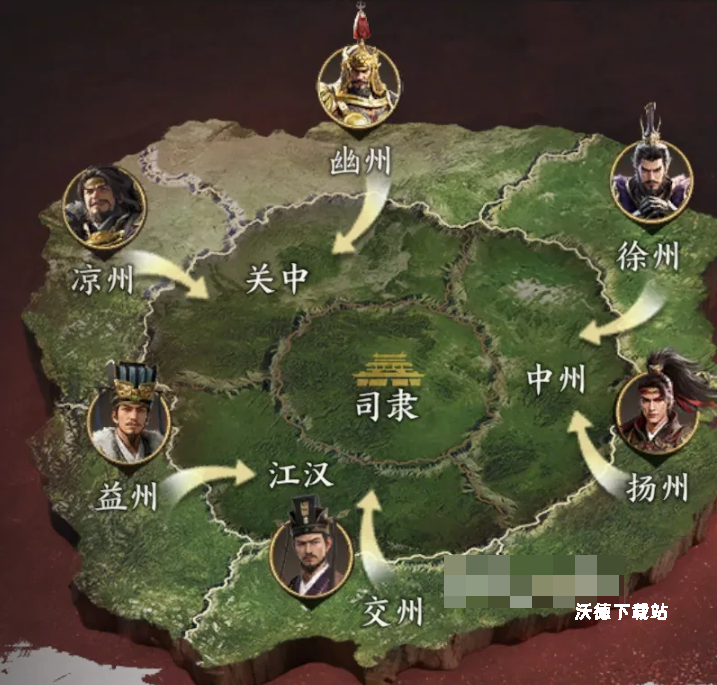 三国群英传策定九州群英并起剧本地图详解_https://www.wordpress6.com_游戏攻略_第1张
