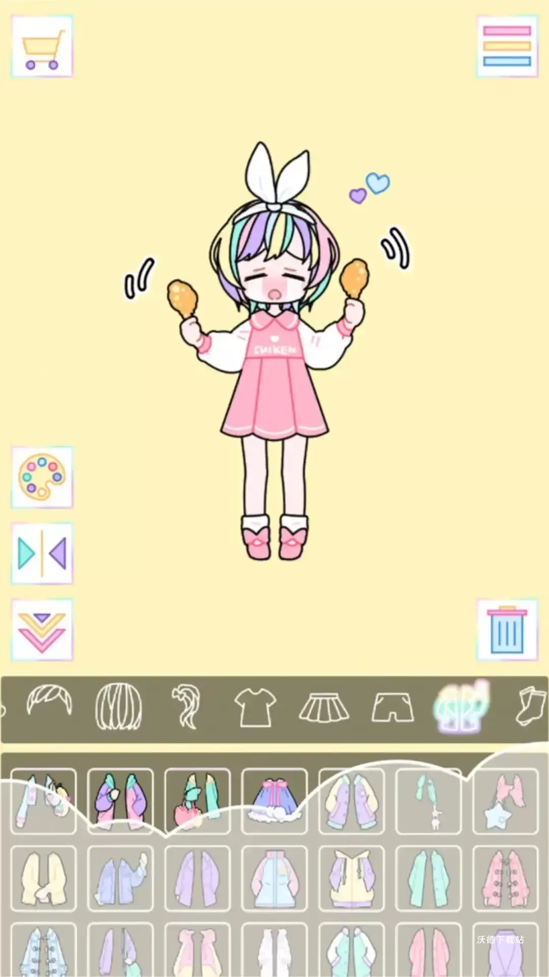 樱花下的可爱女生_https://www.wordpress6.com_模拟经营_第2张